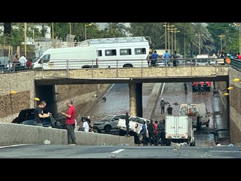 Tunnel de la corniche Ouest : Une personne emportée par les eaux de pluie (Sapeurs)