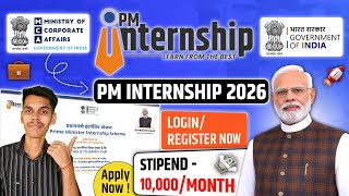 🛑 APPLY In PM Internship Scheme 2026 💼 | Certificate + ₹16,000 💸 | Government Internship Scheme ❗️