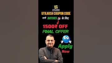 All Batches Online & Offline - Utkarsh Coupon Code 2025 🔥