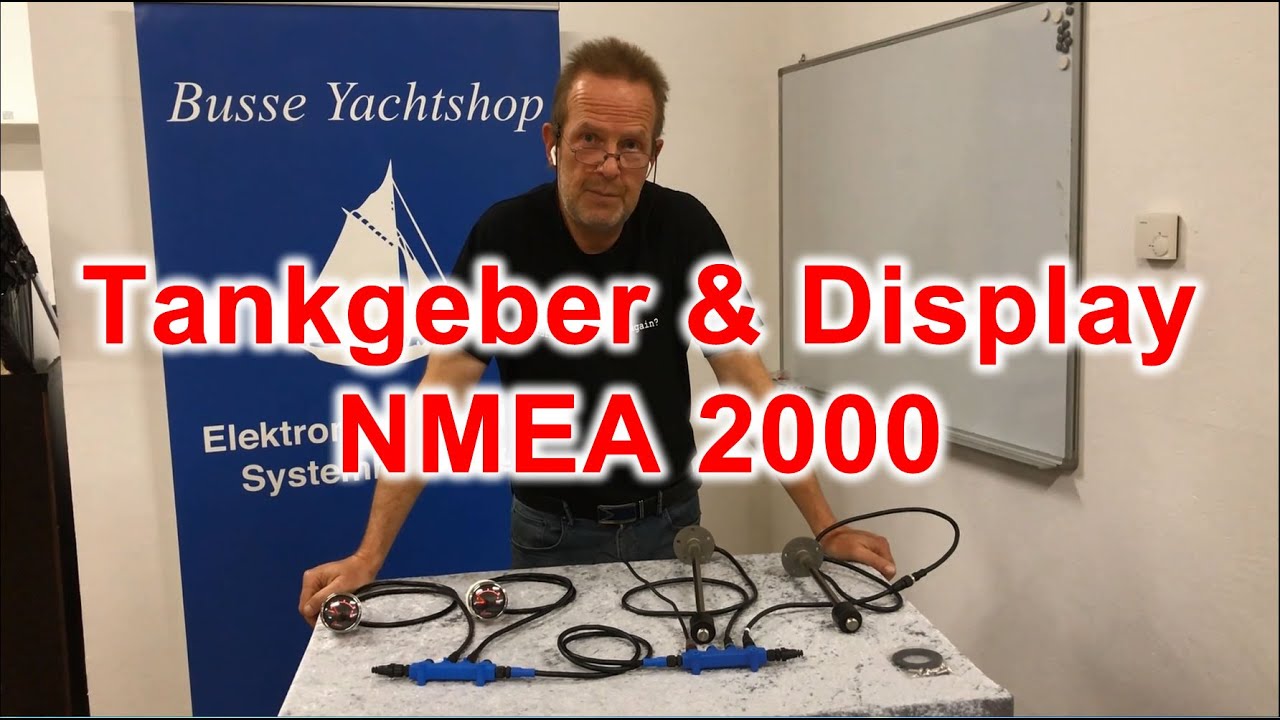 Wema Tankgeber und Anzeigen im NMEA 2000 Netzwerk von Busse