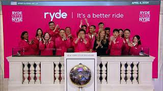 Ryde Group Ltd Rings the New York Stock Exchange (โNYSEโ) Closing Bell