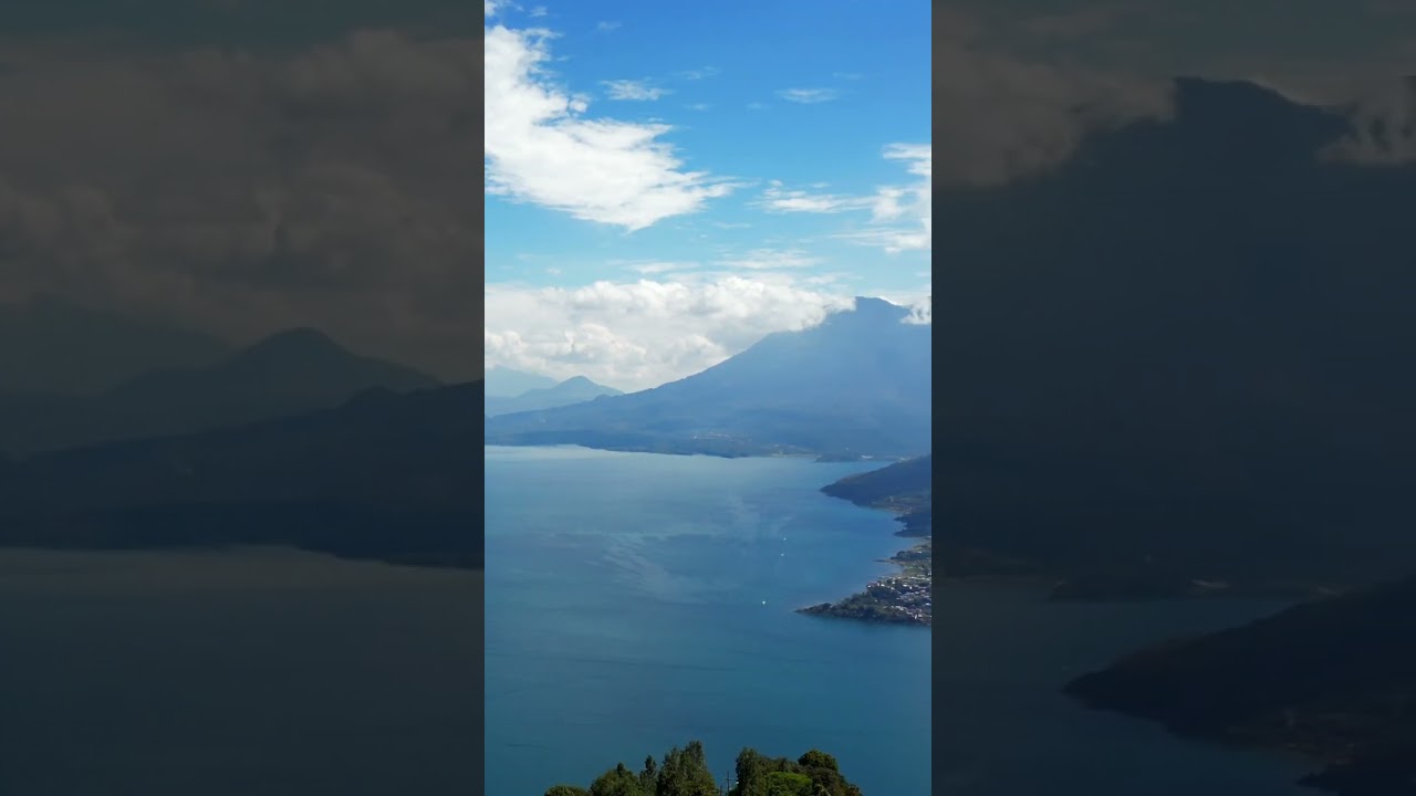 Lake Atitlan Drone Views in Guatemala 