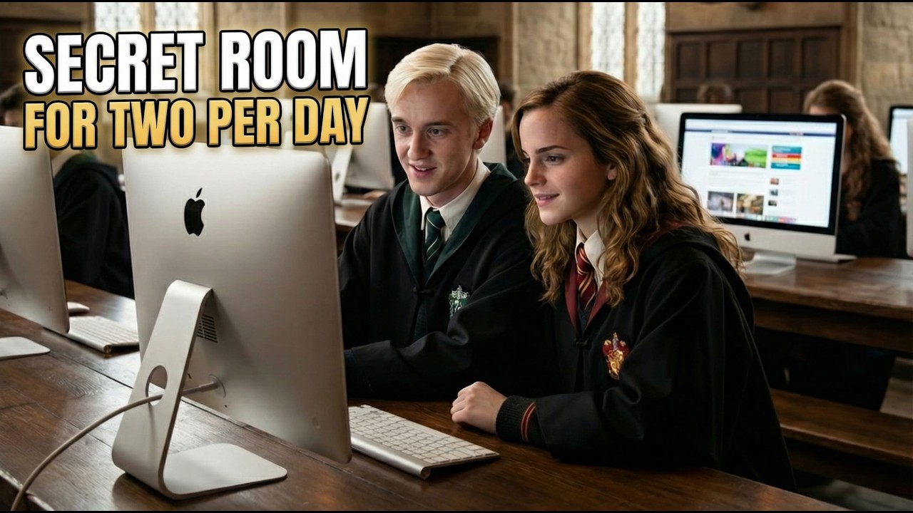 Draco and Hermione take over Airbnb! What if Hogwarts had the INTERNET?