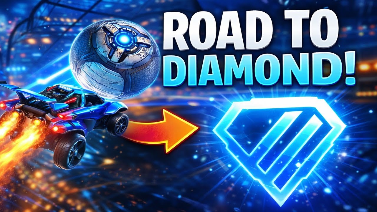 ROAD TO DIAMOND 💎 | Ranked Grind LIVE! | Rocket League