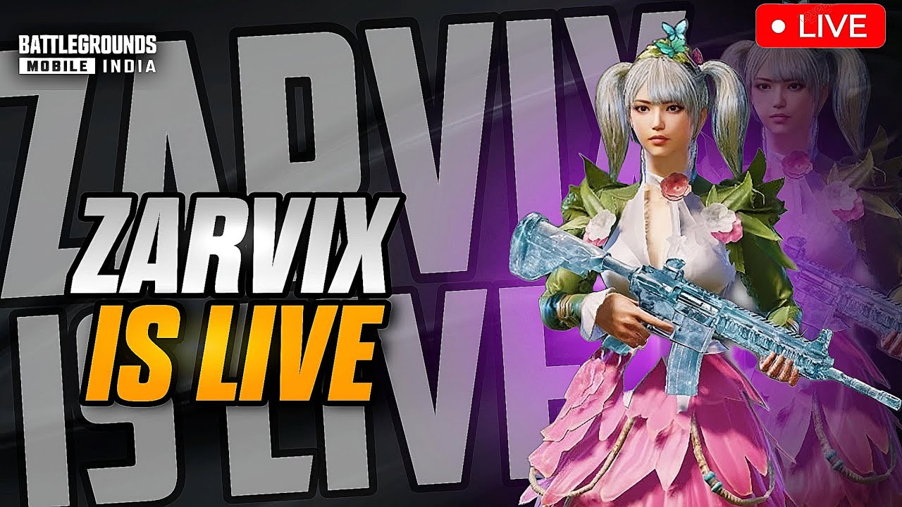 NEW RANK SEASON IS HERE | ZARVIX IS LIVE | BGMI