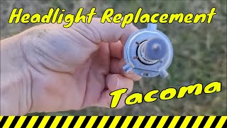 Replacing The Headlight Bulb On A Toyota Tacoma (No Unnecessary Dialogue) by GitFit 1,609 views 7 months ago 2 minutes, 23 seconds