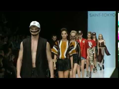 Показ Saint-Tokyo весна-лето 2017 Mercedes Benz Fashion Week Russia
