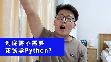 [程序员小飞]小飞闲谈——该不该花钱学python(配CC字幕）