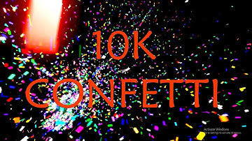 Blasting 10000 Confetti in Blender | Defqwop - Heart Afire fan-made Animation