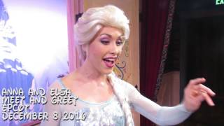 Meet and Greet: Anna and Elsa ( Walt Disney World)