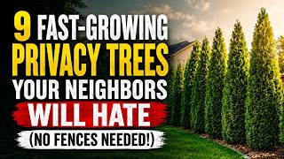 9 Fast-Growing Privacy Trees Your Neighbors Will Hate | No Fence Needed