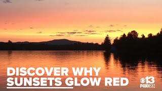 Discover why sunsets glow red as Mainers welcome first 7 PM sunset of 2025