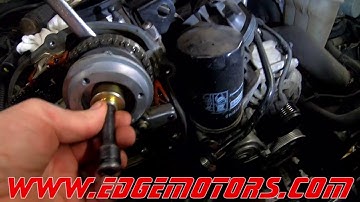 Audi Q5 A4 Vw Golf Jetta 2.0T tfsi Timing Chain Replacement DIY by Edge Motors Part 1