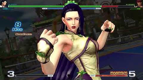 KOF XIV: Luong Reset Into Cross Up