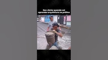 Dev Júnior quando vai aprender arquitetura na prática #programação #ddev #devjunior