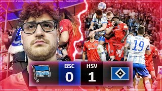 HERTHA vs HAMBURG - RELEGATIONSSPIEL STADIONVLOG MIT MELINA!🏟⚽️ Ich bin am Ende mit meinem Latein..🙄