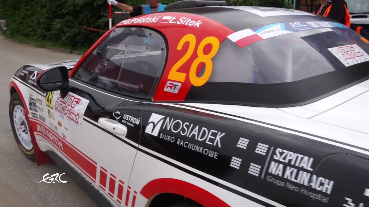 PZM 76th Rally Poland - ERC2 Highlights LEG1 - YouTube