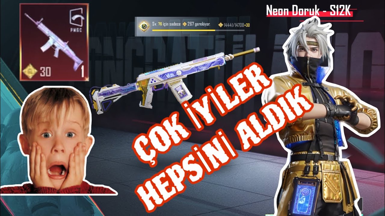 KENDİNDEN MAX S12 K ve SCAR’ı ALDIM 🥶_ PUBG MOBİLE