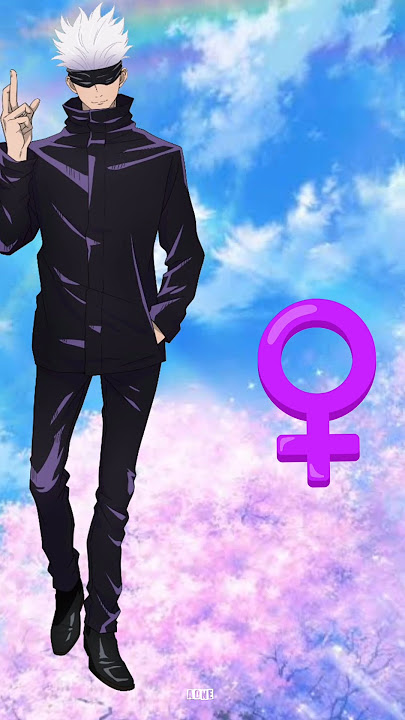 Jujutsu kaisen Gojo sukuna Yuji female version ♀️♀️♀️