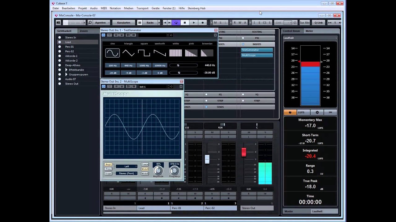 Hands On Cubase MixConsole - Lautheit wodurch