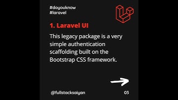 Three Laravel Starter Kits