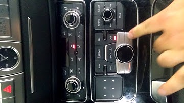 A8 MMI console sticking buttons