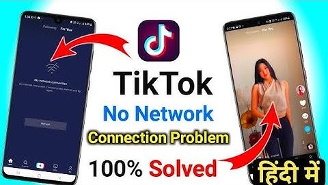 New Update - TikTok Not Working Problem 2023 | Fix No Network Connection Problem Solved TikTok