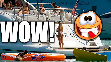 BRING IT OUT ! 👙🍑    (SE❌✌️) | MIAMI RIVER | SANDBAR PARTY | SUMMER IS HERE  | DRONEVIEWHD