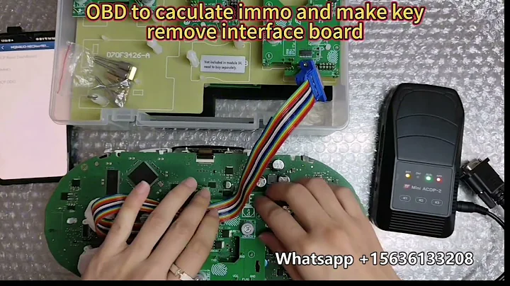 All key lost, Programs VW MQB 3426A key quickly and securely by ACDP2 programmer #carkeyprogramming