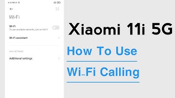Xiaomi 11i 5G How To Use Wi Fi Calling | Xiaomi 11i WiFi Calling Kaise Kare