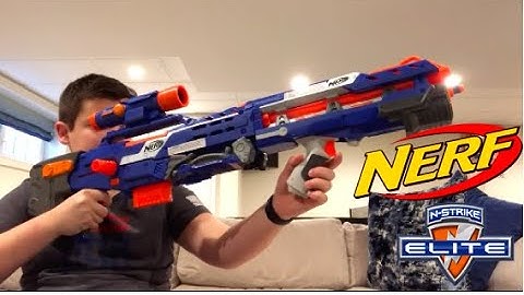 Nerf N-Strike Elite LongShot CS-6 unboxing and review