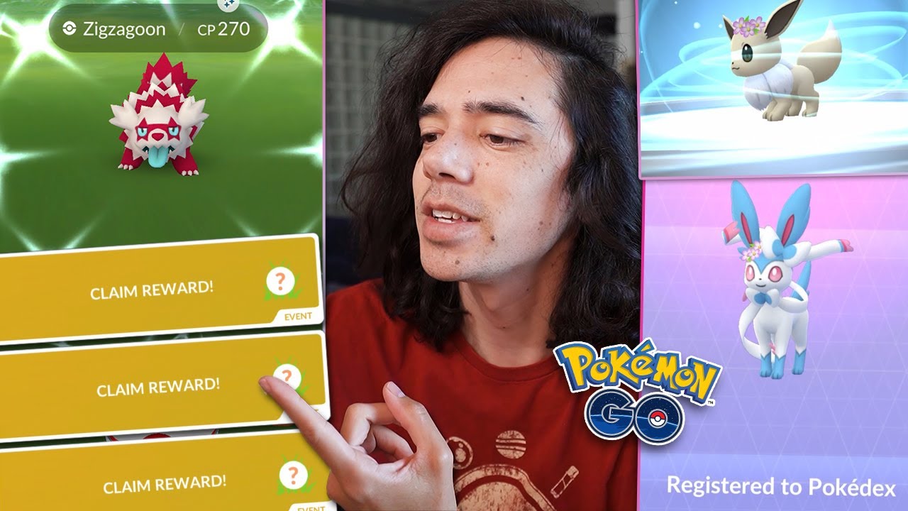 4 Shiny Checks For The Price Of 1 Shiny Galarian Zigzagoon And Sylveon Are Finally In Pokemon Go