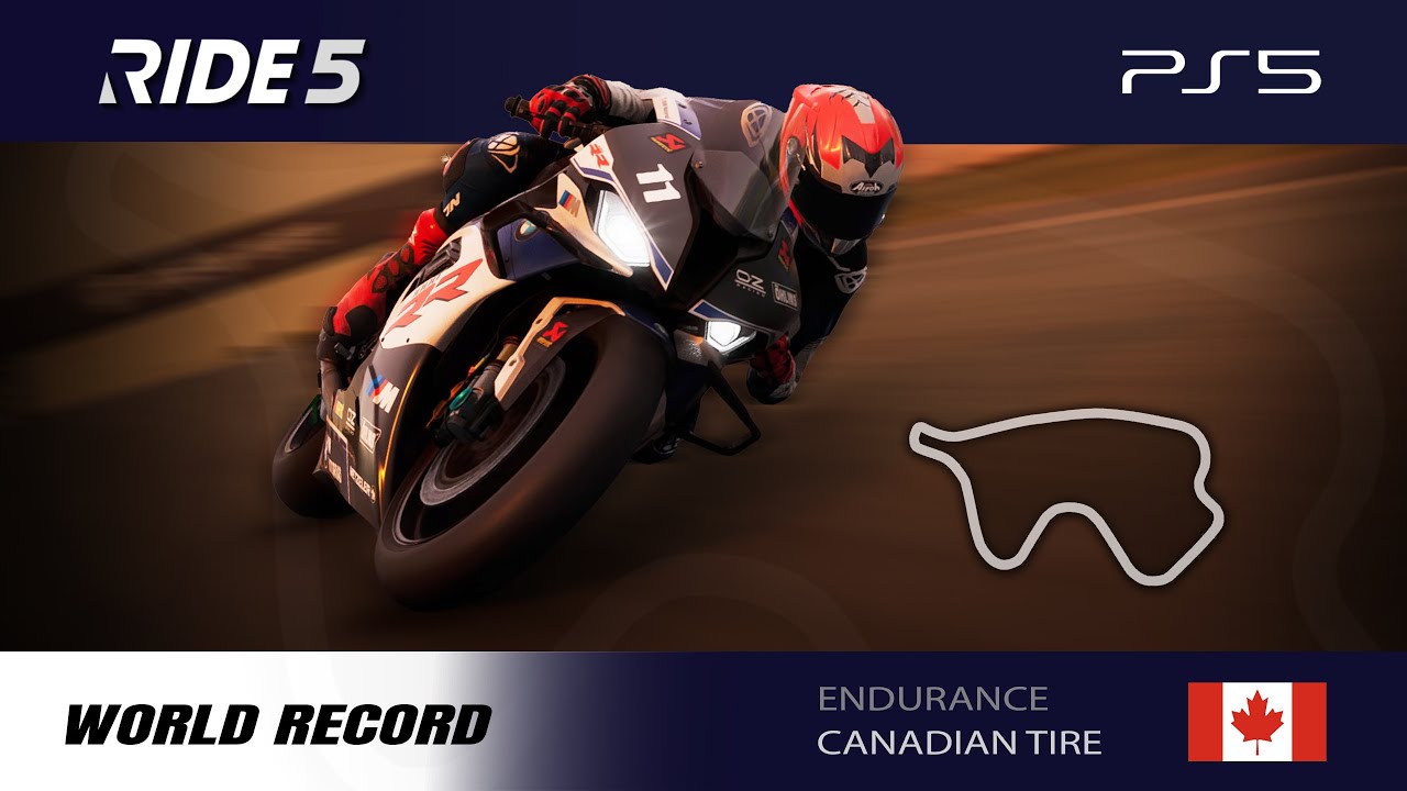 Ride 5 | PS5 | Endurance - Canadian tires ⚡ WORLD RECORD ⚡ Bmw s1000 rr | 26/04/25 |