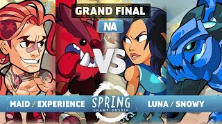 Maid & Experience vs Luna & Snowy - Grand Final - Spring Championship 2023 - NA 2v2