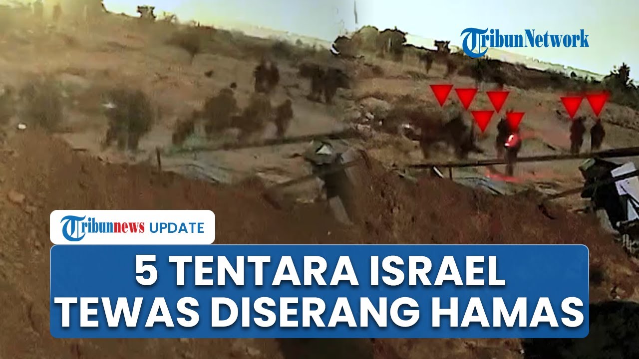 Detik-detik Hamas Serang Sekelompok Tentara Israel di Beit Hanoun Gaza, 5 IDF Tewas Terkena Ledakan