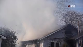 House Fire Breaks Out in South Oak Cliff