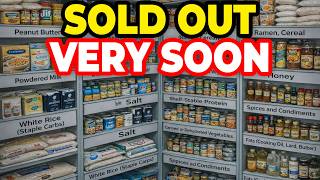 These 12 Grocery Items You Should Stockpile BEFORE the Shipping Crisis Hits