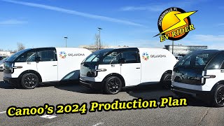 Canoo Announces Production Numbers, Plans For 2024