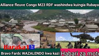 Alliance fleuve Congo M23 RDF hawajaingia rubaya