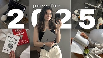 2025 RESET with me | goal setting, planning, declutter, ultimate reset