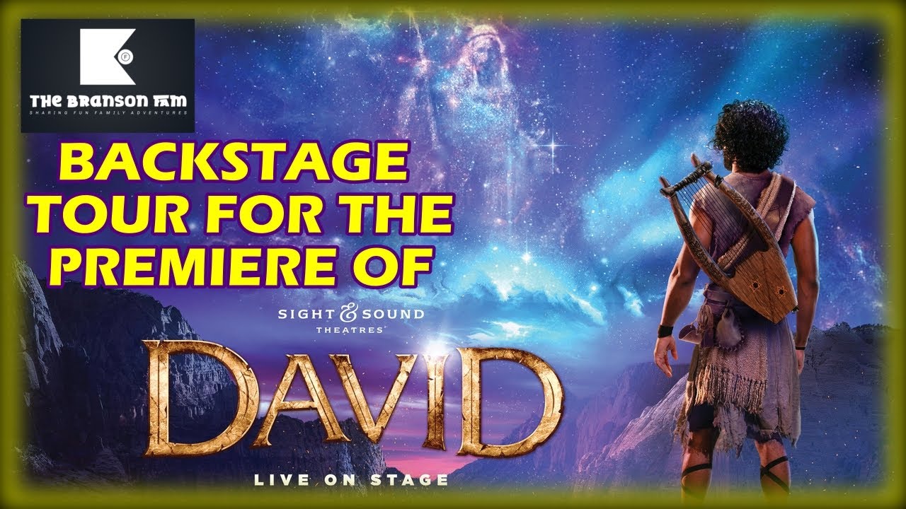 DAVID at Sight & Sound Theatres | Behind the Scenes Tour | Branson, MO