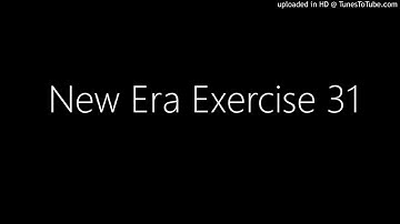 New Era Exercise 31
