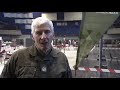 Massentestungen: General Robert Brieger in der Wiener Stadthalle