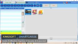 6 - KINGSOFT SMARTCAISSE IMPRIMER LA RECETTE DE LA JOURNEE screenshot 3