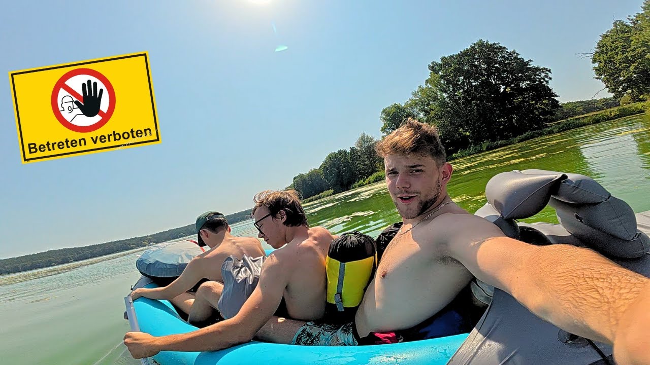 Wir versuchen, in Berlin auf einer einsamen Insel zu zelten! /Tom Beitzer