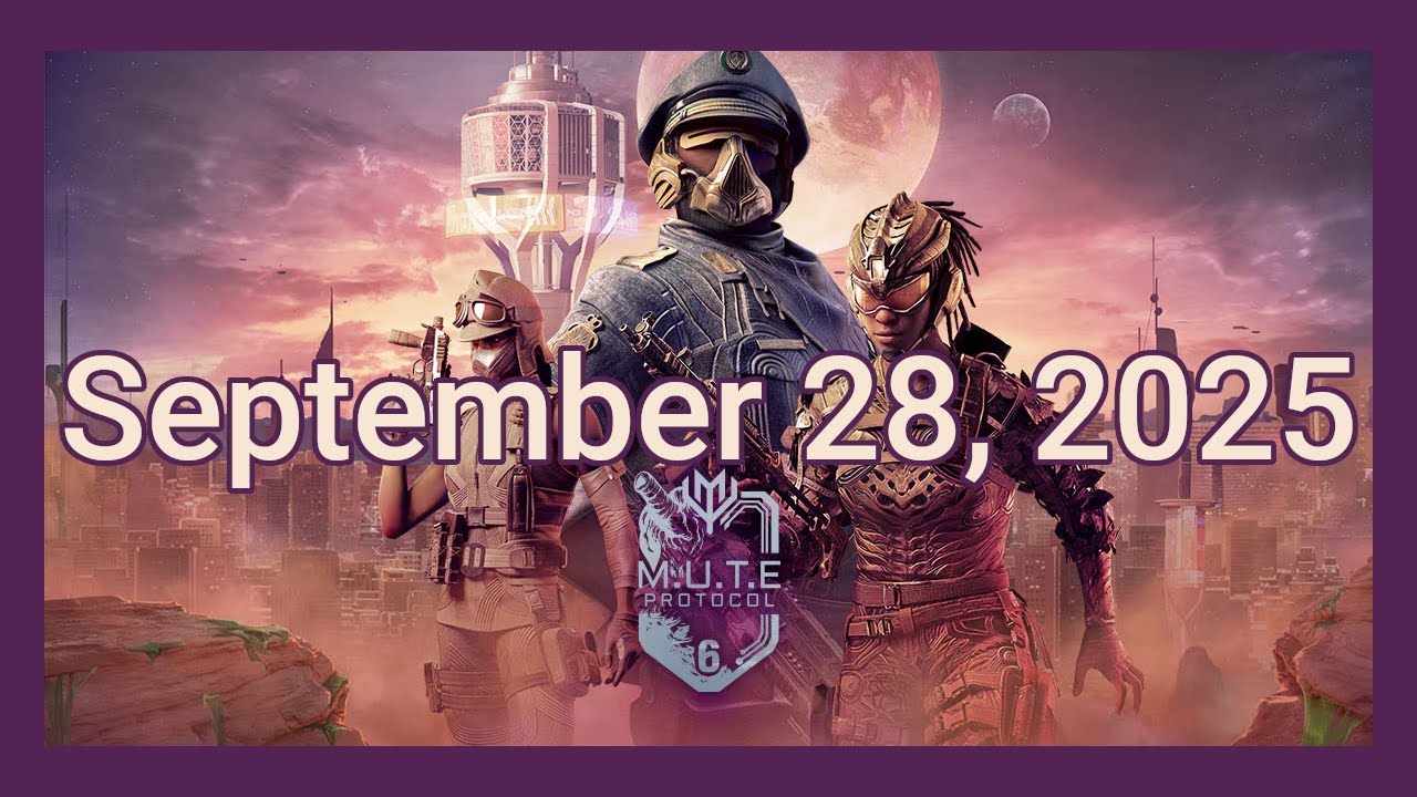 Rainbow Six Siege - Mute Protocol Event 2025 - Year 10 Season 3 - September 28, 2025 [No Commentary]