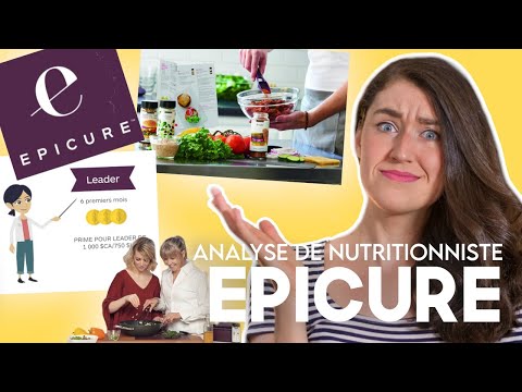 C'est quoi Epicure?: Formation, Marketing, Distributeurs & Salaire | ANALYSE DE NUTRITIONNISTE