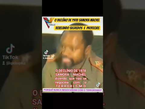 A voz de Samora Machel sobre o terrorismo #CaboDelgado #Terrorismo #SamoraMachel #Politica #História