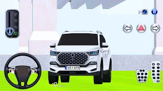 New Kia Rexton SUV car in Repairing Shop funny Gameplay #1  3D Driving Class Simulation