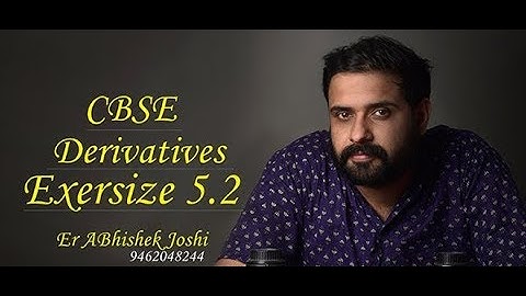 CBSE class 12 || Chap 5 continuity and differentiability || Ex 5.2 NCERT Full Solution